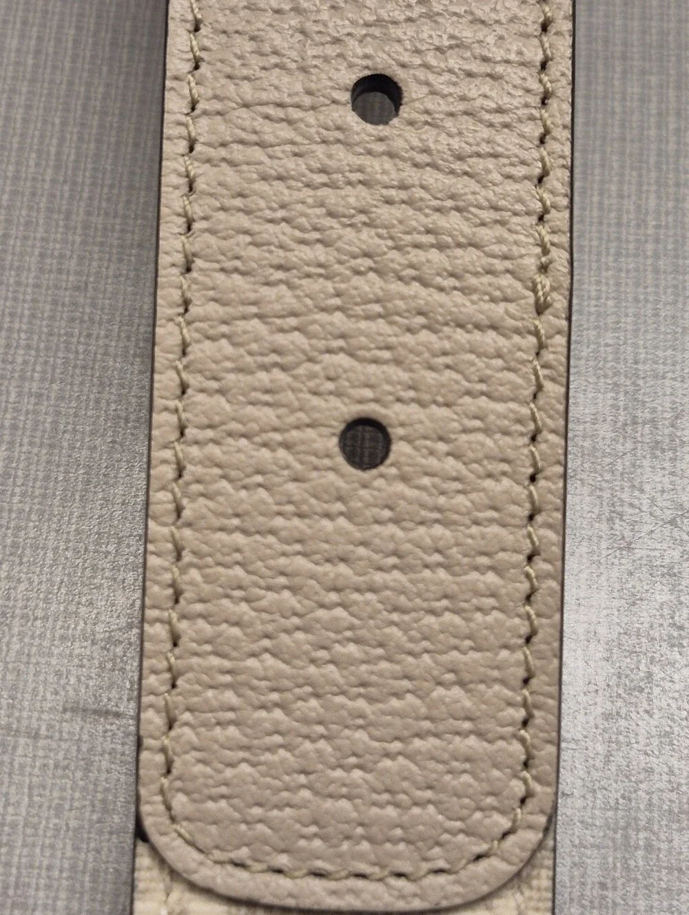 GG Marmont Thin GG Supreme Canvas & Leather Belt